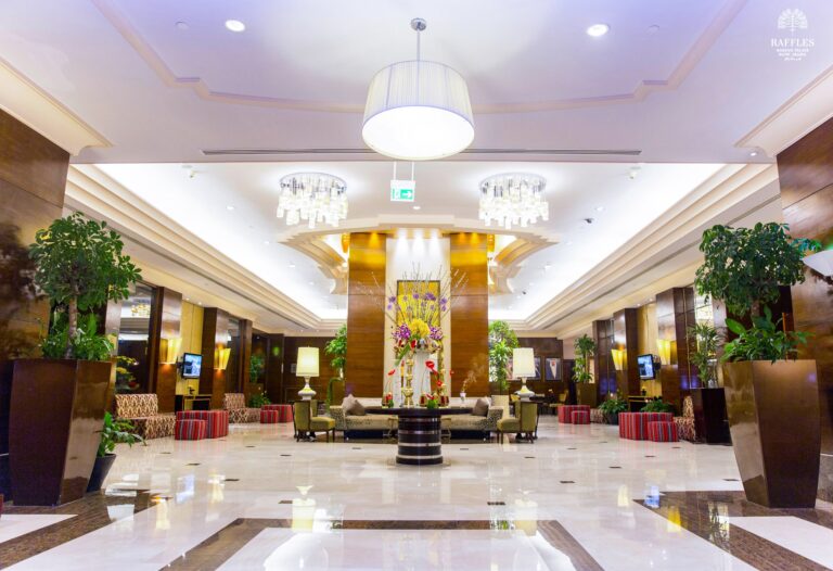 Raffles Makkah Palace hotel exterior near Masjid al-Haram