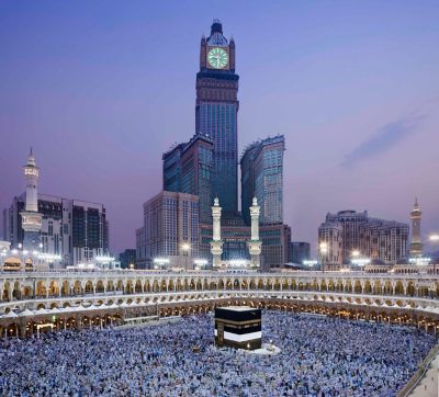 Best hotels near Masjid al-Haram — Raffles Makkah Palace with direct Kaaba views
